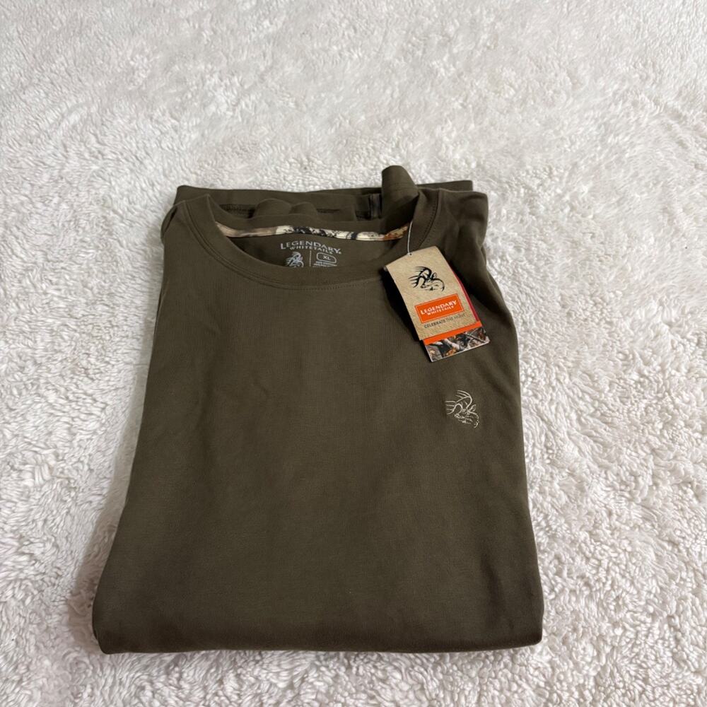 Legendary Whitetails Men's Long Sleeve Xl Camo Green Hunting Gorpcore Outdoors